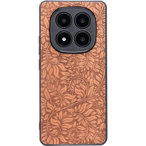Bewood Holzhülle für Xiaomi Redmi Note 14 Pro Plus 5G Apfelblätter (1/5)