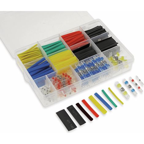Lötverbinder & Schrumpfschlauch Set, 360-teiliges Sortiment (1/5)