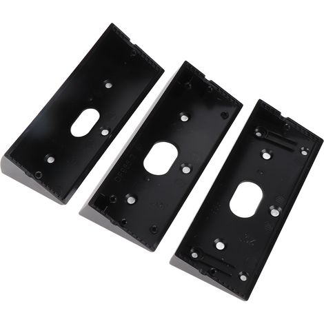 Lot de 3 supports d'angle pour sonnette vidéo Doorbell Pro (20/30/40°) - Noir (1/5)
