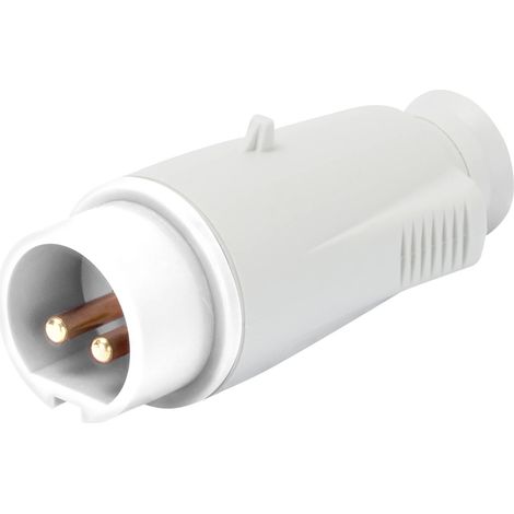 Gerader mobiler Stecker IP44 2P 16A 20-25V 40-50V 50/60 Hz Schraubverdrahtung