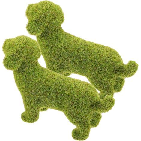 Moos tierfigur Simulations beflockungstier Gartenhof (1/5)