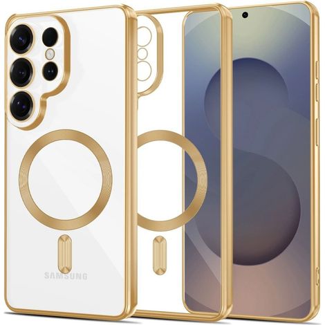 Funda MagFlex para Samsung Galaxy S26 Ultra - Oro transparente (1/5)