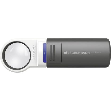 Eschenbach 151112 Lente d'ingrandimento portatile con illuminazione LED Ingrandimenti: 12.5 x Lente: (Ø) 35 mm