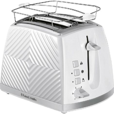 Russell Groove 26391-56 Toaster Weiß 2 Scheiben