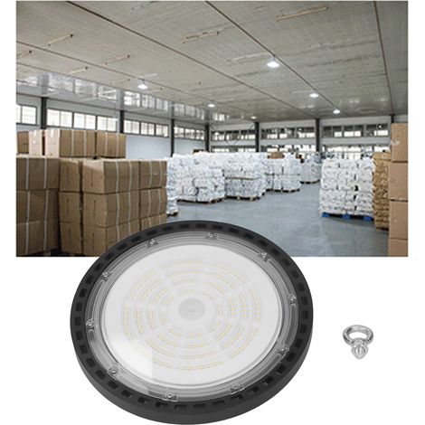Plafonnier 100 W, luminaire linéaire UFO pour applications industrielles et minières, éclairage de garage, d'entrepôt, de grande hauteur et d'usine, 85-265 V CA (1/5)