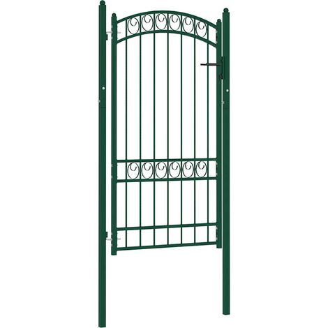 vidaXL Portails de clôture EMMEN 104 x 123,5 cm Verrouillable (1/5)
