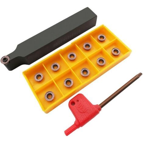 16 mm 1 pièce SRDPN1616H08 + 11 pièces RPMT08T2MOE plaquettes de fraise en carbure (1/5)