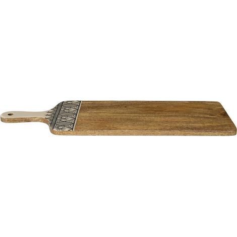 Planche de Présentation en Bois "Dune" 58cm Noir