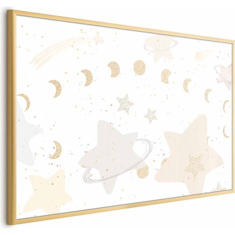 Poster - Luna e stelle (1/4)