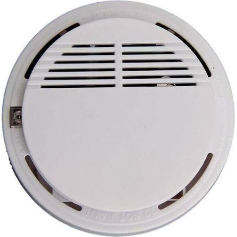 Détecteur de fumée réutilisable pour cuisine et bureau, alarme de détection de gaz, lot de 1 pièce (1/4)