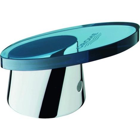 Hebelkopf 46377 für Taron Einhandmischer chrom/blauglas (1/2)