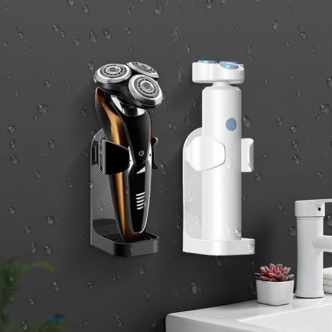 Étagère de douche sans perçage - 2 pièces, organiseur de salle de bain inoxydable, séchage rapide, grande capacité, support shampooi (1/5)