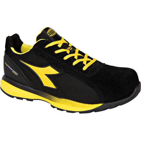 Chaussures de sécurité basses GLOVE HYPER LOW S1PS FO HRO SR ESD noires DIADORA - 183044 80013 45