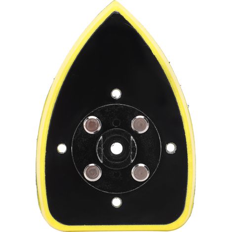 GARRYFIZH Disque de ponçage triangulaire universel 70 x 100 mm, accessoires pour ponceuse, polissage et meulage
