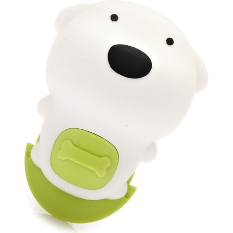 Protection anti-pincement adhésive et sécurisée pour porte, motif dessin animé, idéale pour la chambre, le bureau ou la cage du chien. Couleur verte. (1/5)
