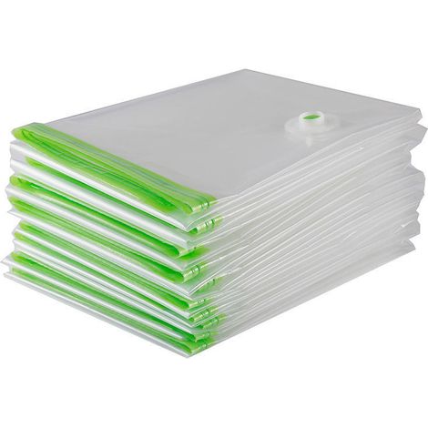Grands sacs de rangement sous vide, paquet de 4, format Jumbo 120x100cm, fermeture hermétique[JUN]-AquaForge