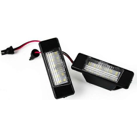 Lotto di 2 luci targa per bagagliaio di un'auto, compatibile con R51 e Q50 (1/5)