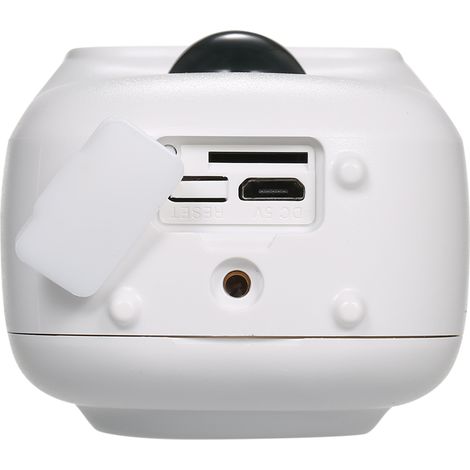 Caméra sans fil alimentée par batterie rechargeable, caméra WiFi de sécurité domestique avec détection de mouvement, vision nocturne infrarouge, micro et haut-parleur intérieur/extérieur (1/5)