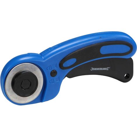 Rollschneider Cutter mit 45mm Rundklinge Stoff Rollmesser (1/5)
