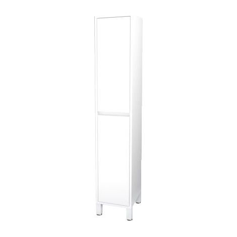 ONDEE ZEN - Colonne de salle de bain à poser BELIS -30x35x160cm - laqué blanc 16mm