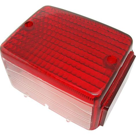 Emgo 2025/02 Rücklichtabdeckung für Yamaha SR 500 '78-'81, XS 650 '78-'80, XS 750 '78-'80, XS 1100 '79, DT 200 '86-'96, TW 200 '87-'03, XT 225 '92-'05, TDR 250 '89-'90, XT 350 '85-'00, XT 600 / E '90-
