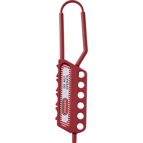 Sygonix SY-6872556 Sicherungshaspe 42 mm Rot