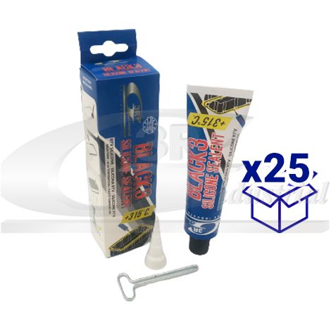 3RG 88058 BLACK3 SILICONA JUNTAS (99g)
