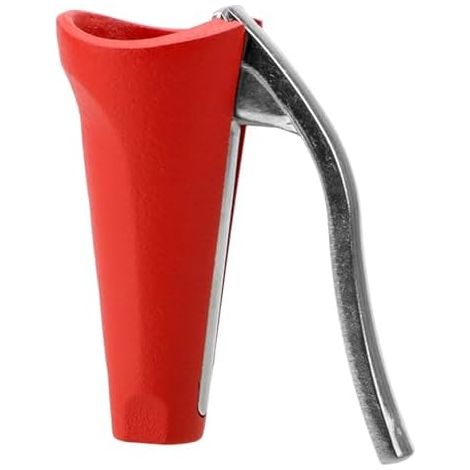Schiaccianoci, 11,2 cm, in lega di alluminio ad alta durezza, strumento portatile multifunzionale per tutti i tipi di noci e castagne (4,4 x 2,1 x 1 pollice) (1/5)