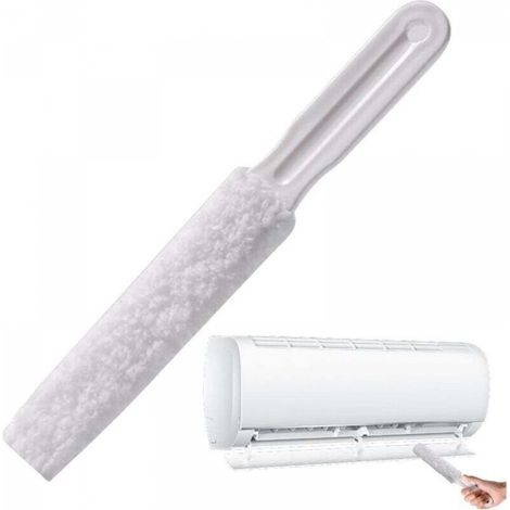 Brosse de Nettoyage du climatiseur, Peigne à aileron du climatiseur - Outil de nettoyant pour ailerons AC Maison - Époudeur des Volets pour Le réfrigérateur inférieur de Voiture (1/5)