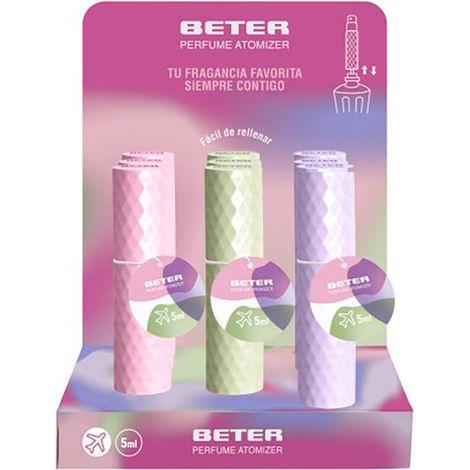 Vaporisateur Parfum Rechargeable Portable, Rechargeable, 5ml, Couleurs Assorties - Beter