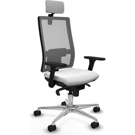 Piqueras y Crespo Horna Sedia da Ufficio Bianca Comfort