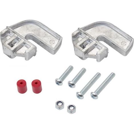 Hymer Ersatzteilset Gelenkstücke für Mehrzweckleitern, für Holmgröße 70x24 mm 2 Stk