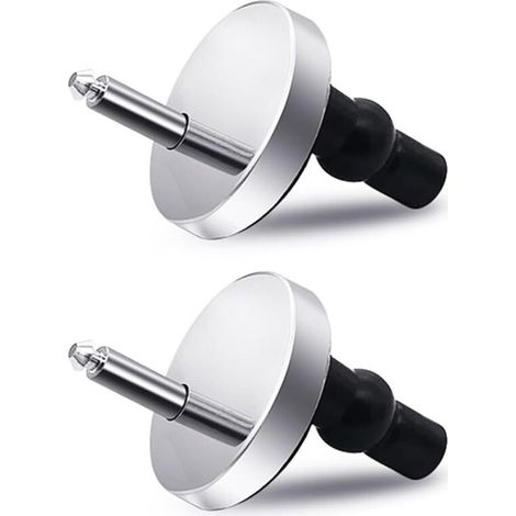 Pack de 2 raccords de siège de toilette, vis et boulons universels de siège de toilette, fixation rapide de charnière, kit de remplacement de siège de toilette.