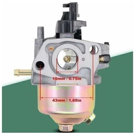 Carburateur pour Mountfield HP414 SP414 HP164 SP164 M411PD RS100 pièces de rechange de moteur de tondeuse à gazon avec bougie d'allumage tuyau de carburant (1/4)