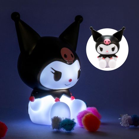 BLUE SKY STUDIOS KUROMI LAMPE À CONTRÔLE TACTILE POUR CHAMBRE DE FILLE MOTIF HELLO KITTY DÉCORATION DE BUREAU KAWAII CADEAU DE C