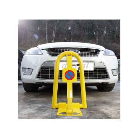 Barrera parking con cerradura 300 x 500 x 270 mm dicoal (1/5)