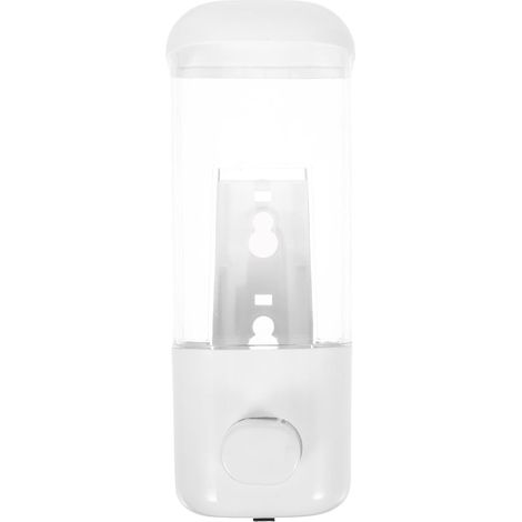 500ml Refillable Liquid Soap Dispenser Wall Mounted White