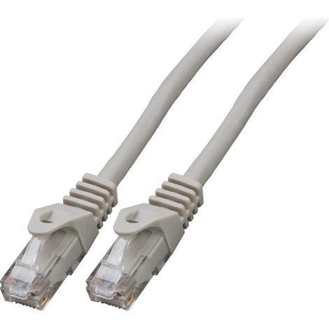 Cordon de brassage RJ45 U/UTP cat. 6A LSZH Premium 500 MHz gris 2 m