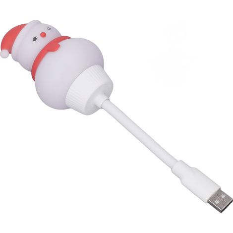 Mini lampe LED USB en forme de dessin animé, facile à brancher et à utiliser, économie d'énergie, lampe de lecture USB flexible pour le lit, les études et le camping. (1/5)