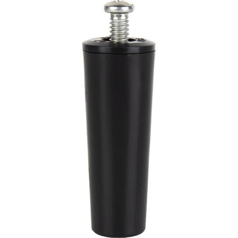 Tope Persiana 60 mm Negro Con Tornillo M-6