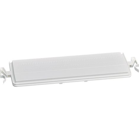 Plaque de fermeture standard pour coffret vega largeur 18 modules HAGER VZ001VB