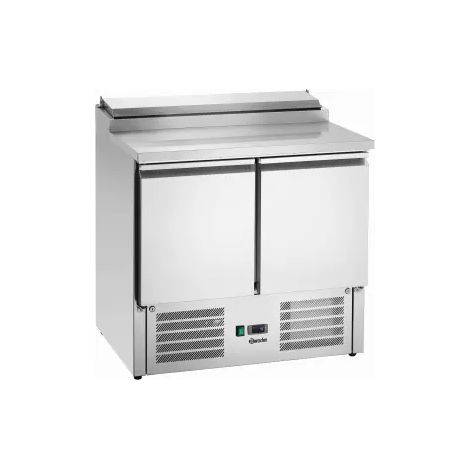 Table inox ventilée positive 260 Litres, 2 x GN 1/1 + 5 x GN 1/6, 200 W, 220 V - MONO