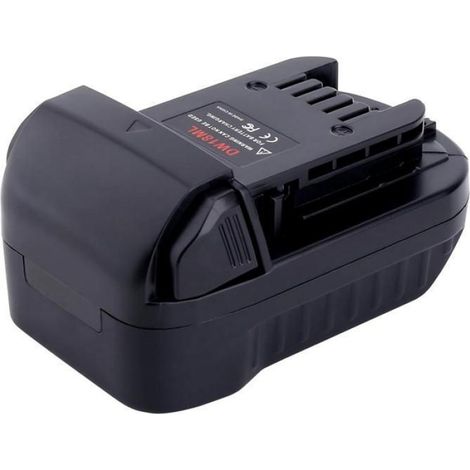 Adaptateur Batterie 20 V Max vers 18 V - Pour Outils M-18 - Noir - 1 Pièce (1/5)