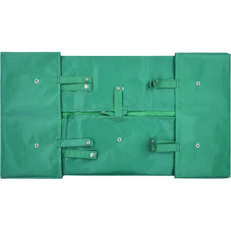 Maison Exclusive - Gartenwagen-Einlage Grün Stoff