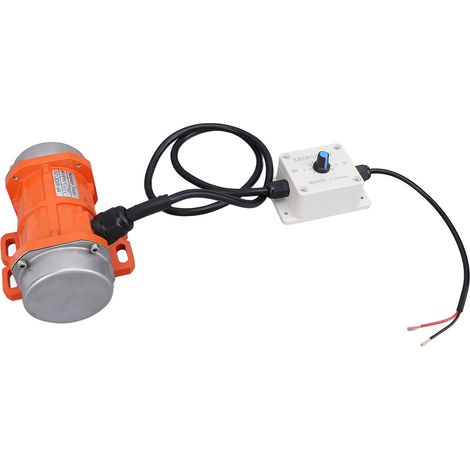 Moteur de vibrateur de béton, 12V DC, 4000 tr/min, en alliage d'aluminium sans balais, IP65, électrique, avec contrôleur de vitesse, pour Shaker 60W (1/5)