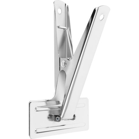 Pince ressort inox argenté, pour fixation, maintien et tissu (1/5)