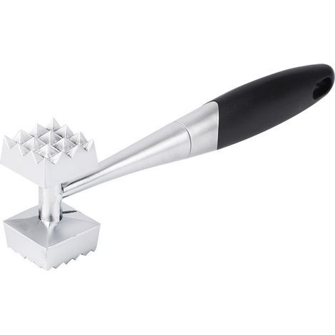 Attendrisseur de viande rapide, en alliage de zinc, ustensile de cuisine - alliage d'aluminium double face (1/5)