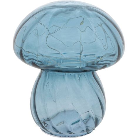 Lámpara de mesa LED Malu azul H15cm - Atmosphera créateur d'intérieur