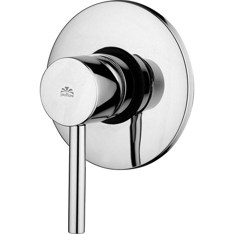 Paffoni - Mezclador empotrado para ducha Stick sin desviador cromado (1/5)