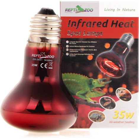 Ampoule chauffante infrarouge Repti-Zoo 35W (1/5)